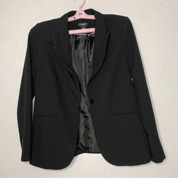 Liz Claiborne | Women’s black Blazer/ Suit Jacket Size 4 - Picture 4 of 11